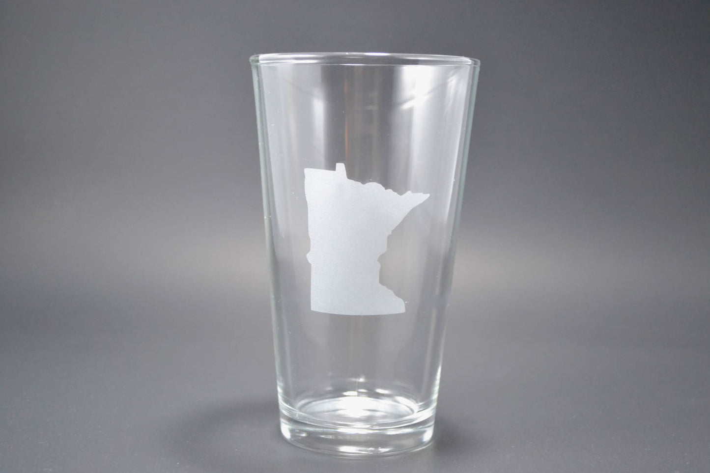 (H) Pint Glasses, Minnesota Pint Glass, MN