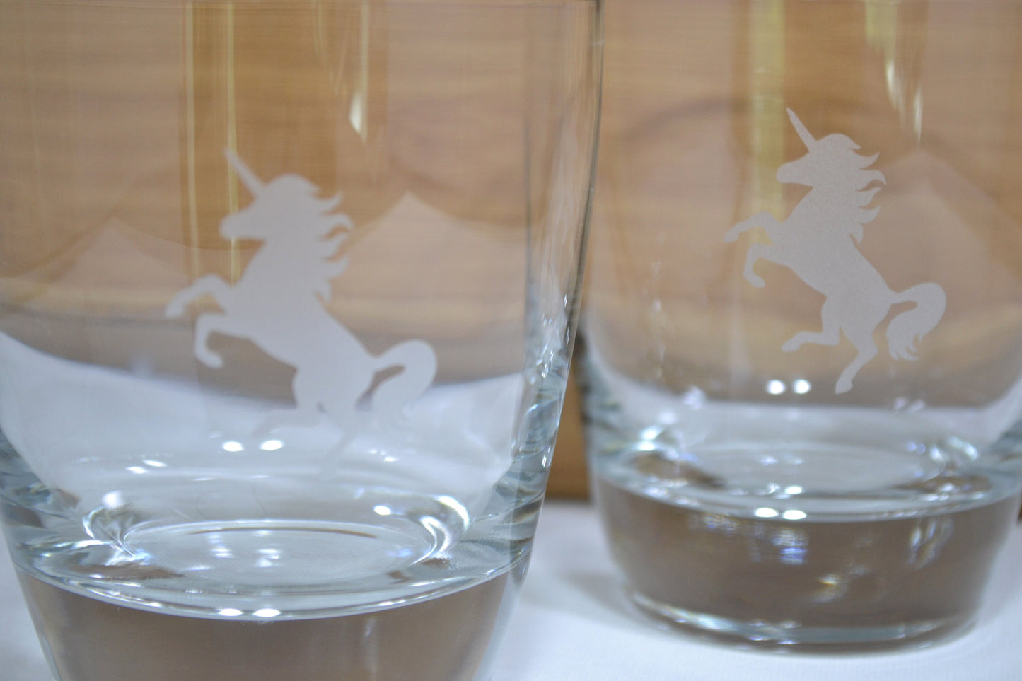 (H) Glassware, Glasses, Unicorn Drinking Glass