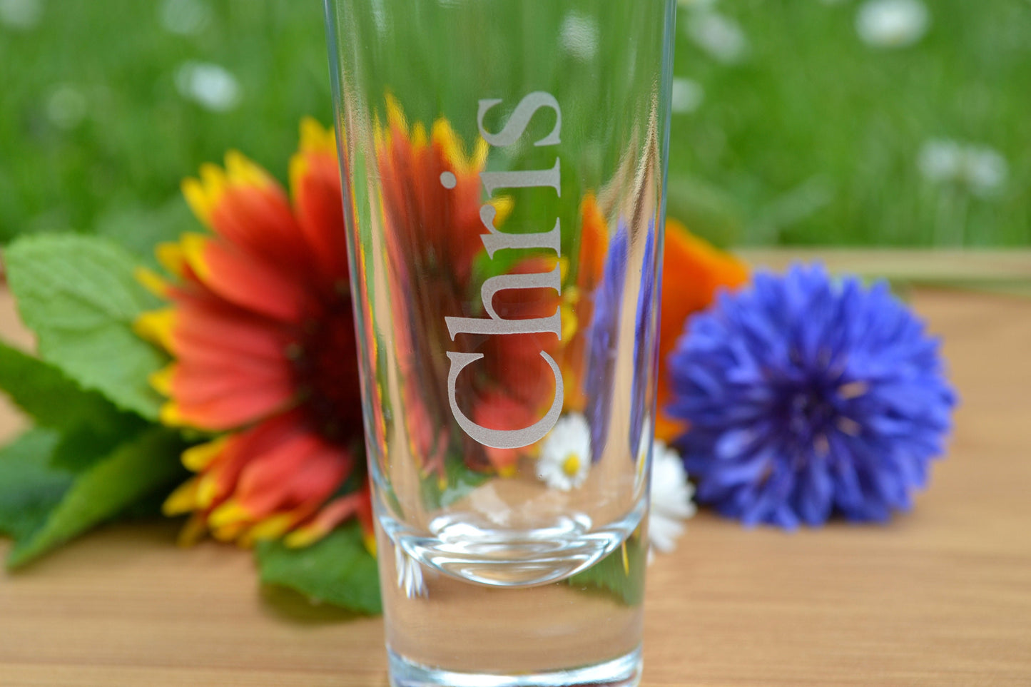 (I) Shot Glass, Custom Shot Glass, Personalized Shot Glass