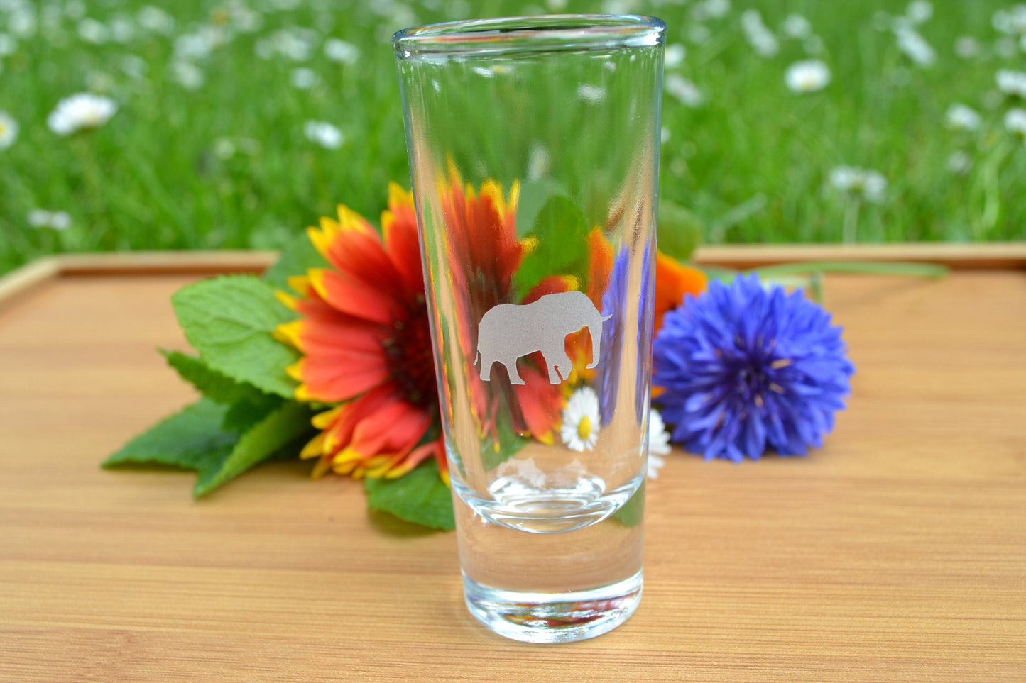 (I) Shot Glass, Elephant Shot Glass