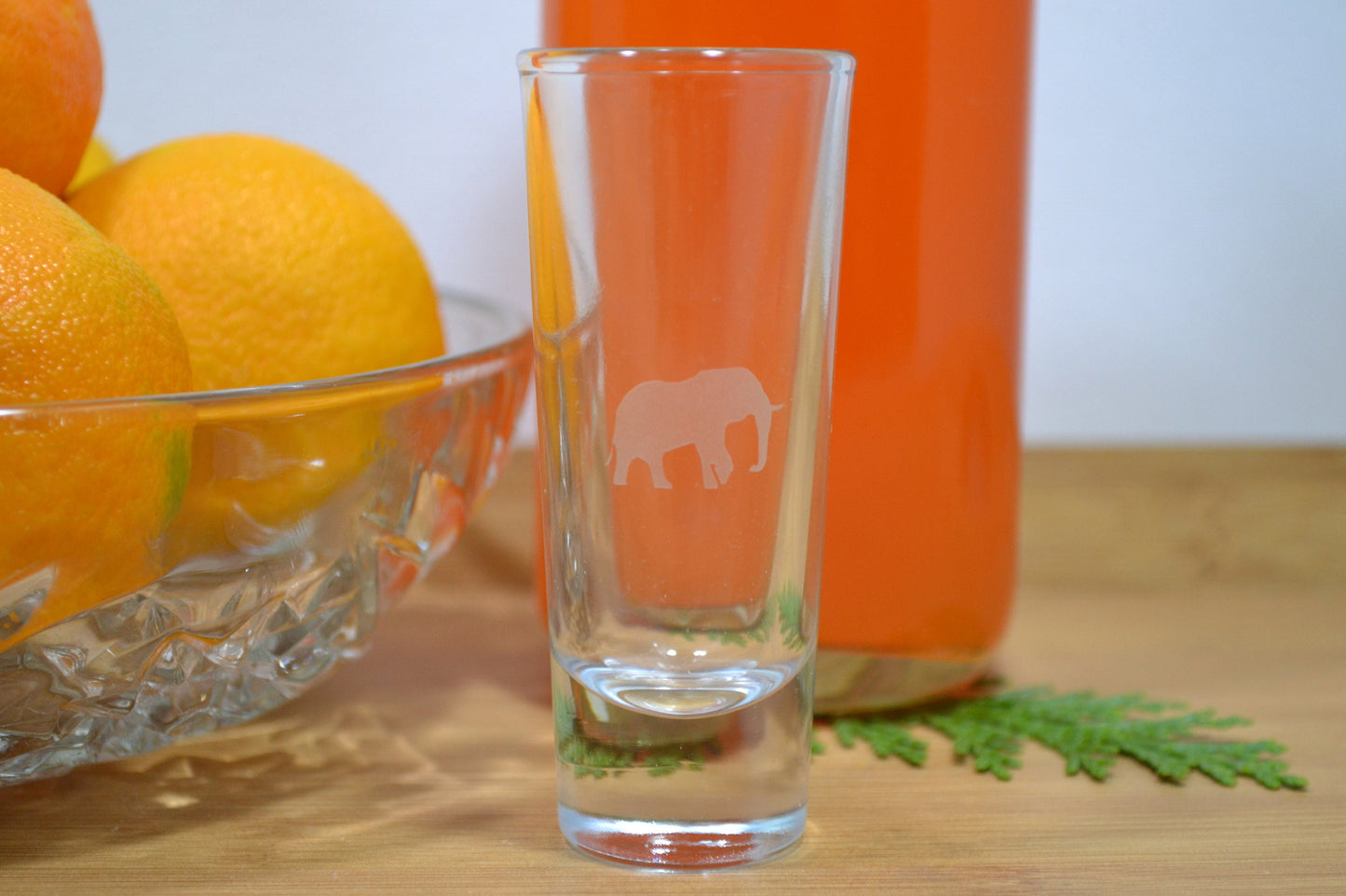 (I) Shot Glass, Elephant Shot Glass