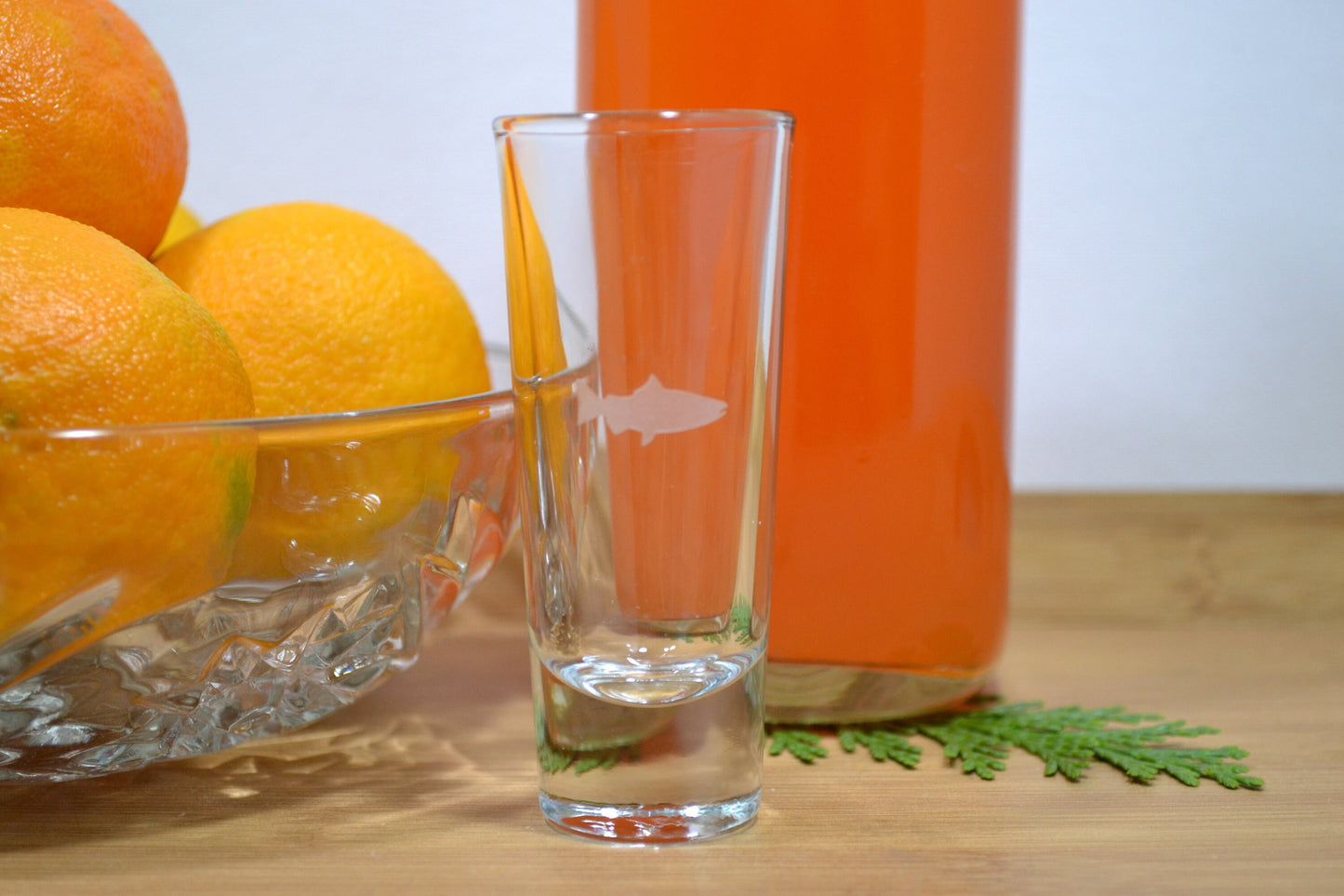 (I) Shot Glasses, Fish Shot Glasses, Glass Set