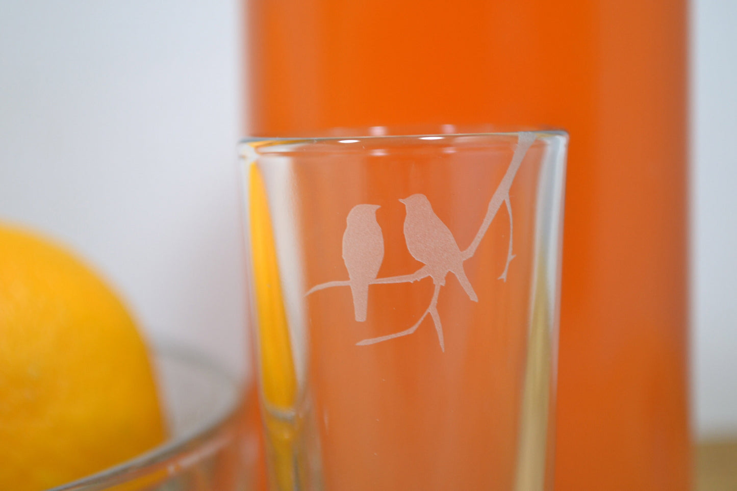 (I) Shot Glass, Birds Shot Glass