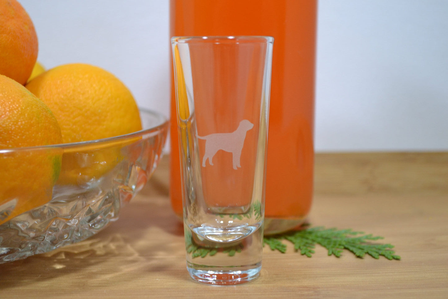 (I) Shot Glass, Dog Shot Glass