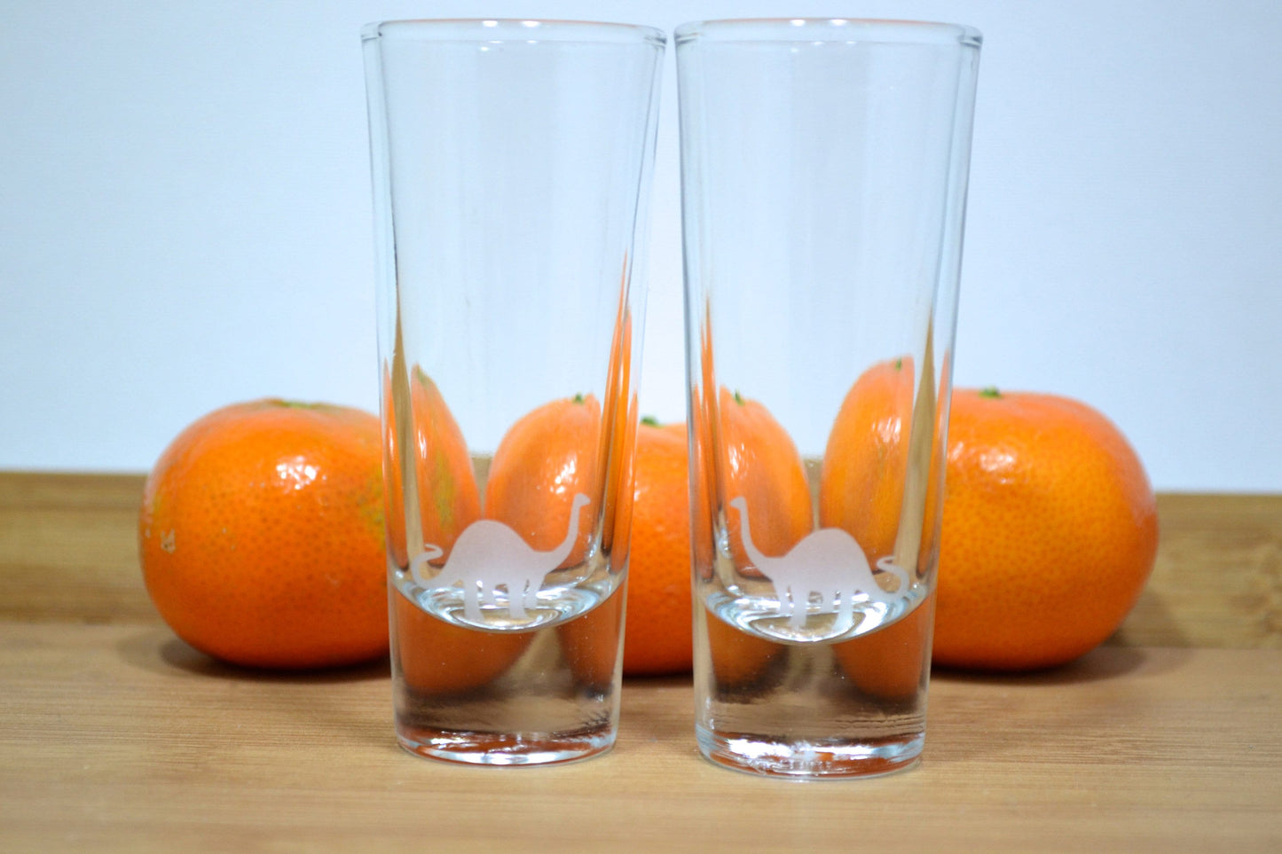 (I) Shot Glasses, Dinosaur Shot Glasses, Glass Set