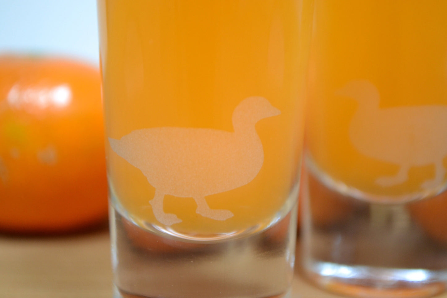 (I) Shot Glasses, Duck Shot Glasses, Glass Set