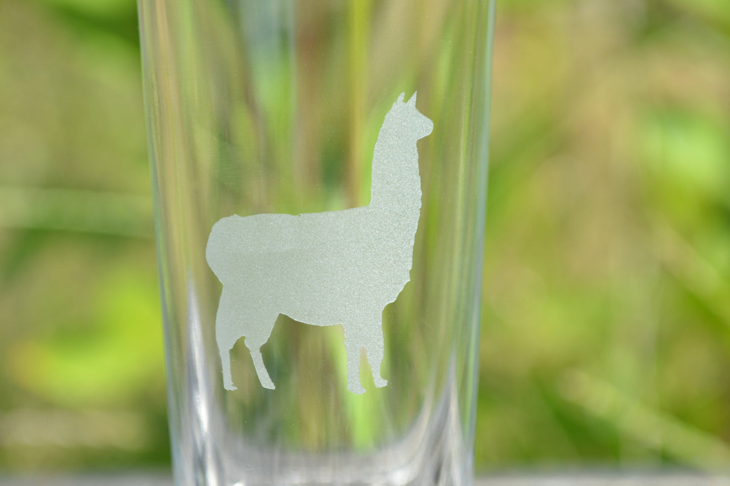 (I) Shot Glass, Llama Shot Glass