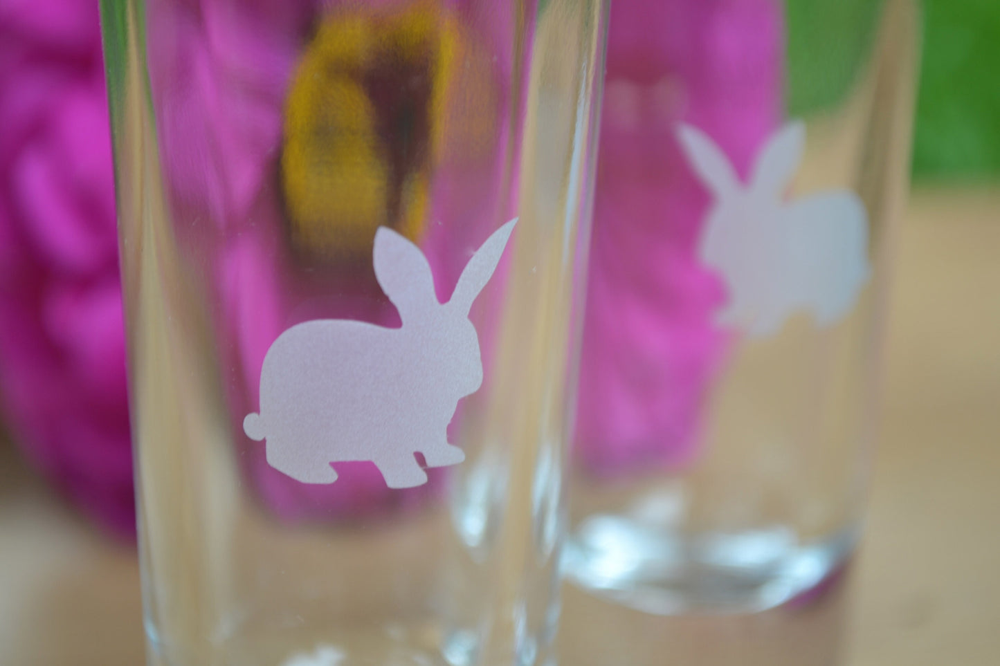 (I) Shot Glasses, Rabbit Shot Glasses, Glass Set