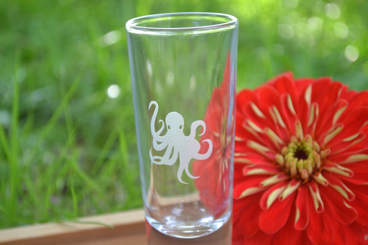 (I) Shot Glasses, Octopus Shot Glasses, Glass Set