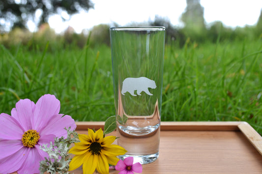 (I) Shot Glass, Bear Shot Glass