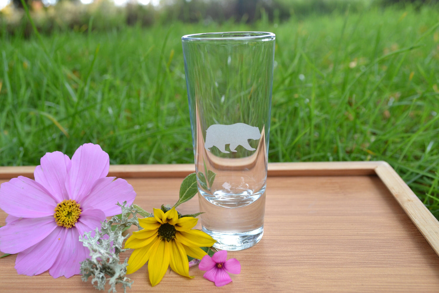 (I) Shot Glass, Bear Shot Glass