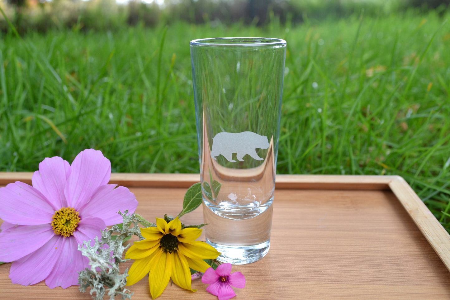 (I) Shot Glass, Bear Shot Glass