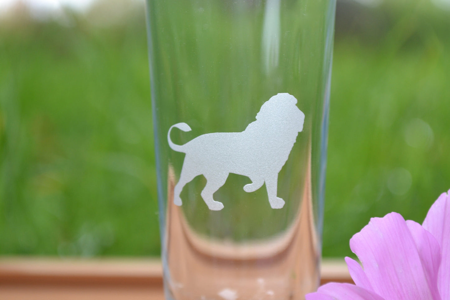 (I) Shot Glass, Lion Shot Glass