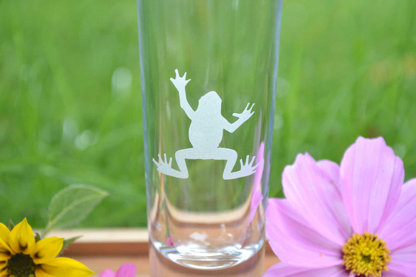 (I) Shot Glass, Frog Shot Glass