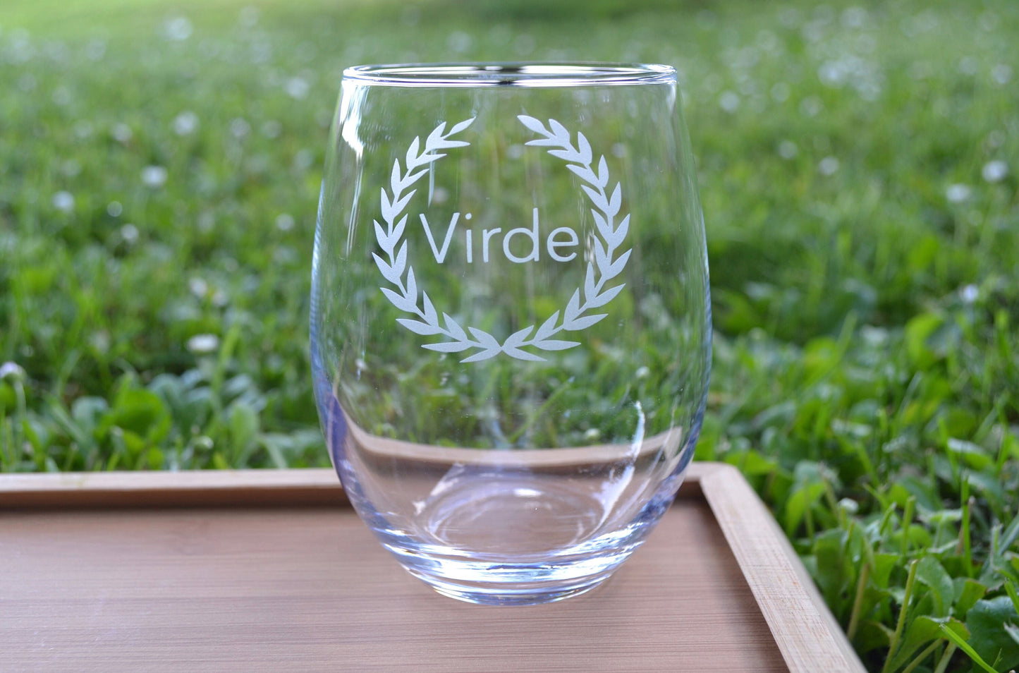 (H) Personalized Wine Glasses, Custom Wine Glass