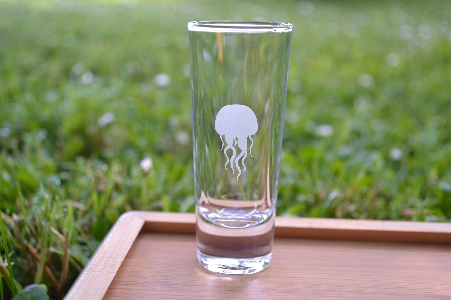 (I) Shot Glass, Jellyfish Shot Glass