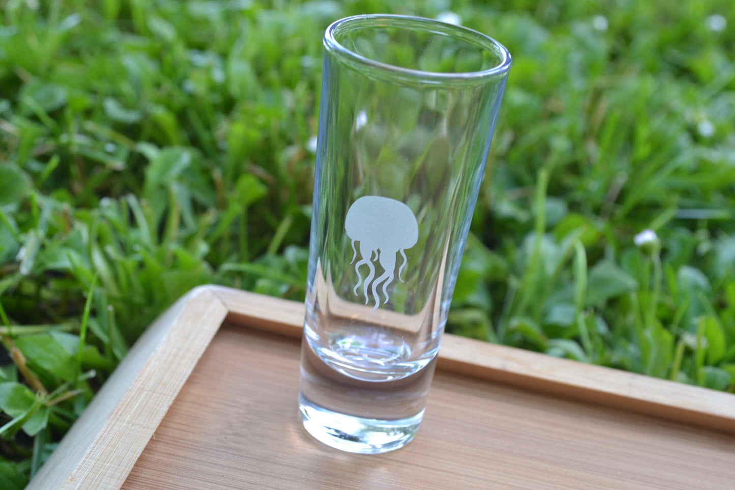 (I) Shot Glass, Jellyfish Shot Glass