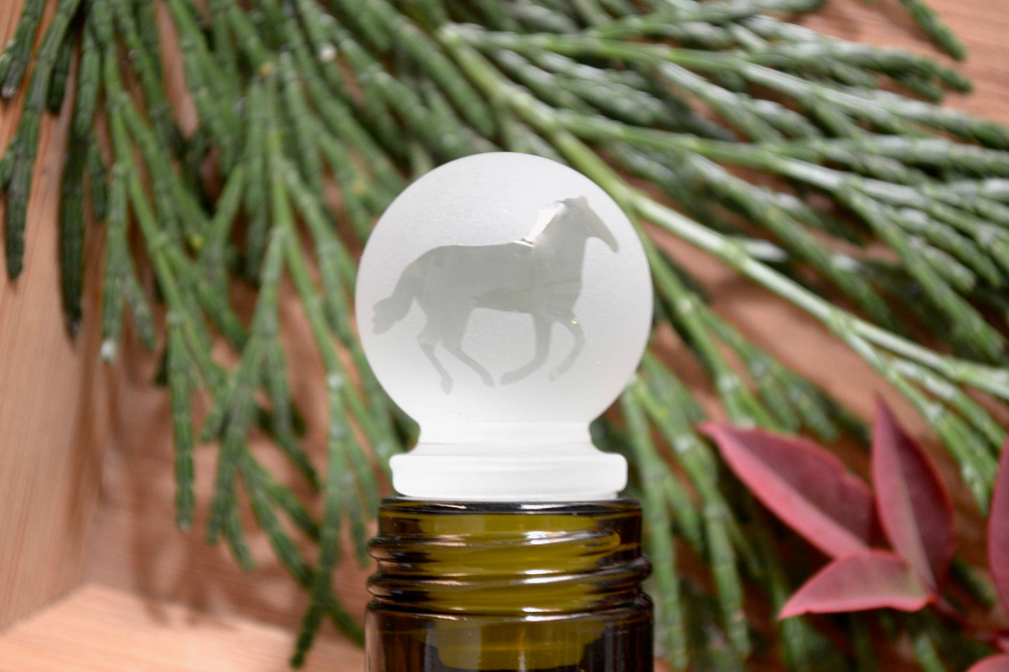 (L) Horse Bottle Stopper, Wine Stopper