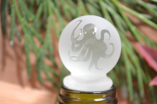 (L) Octopus Bottle Stopper, Wine Stopper