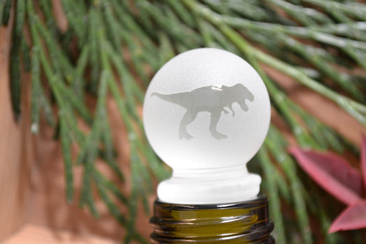 (L) T Rex Bottle Stopper, Wine Stopper