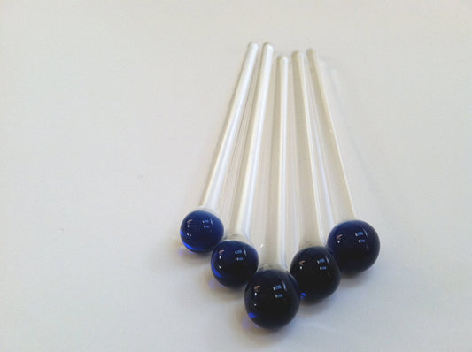 (E) Swizzle Sticks, Blue TIpped Swizzle Sticks