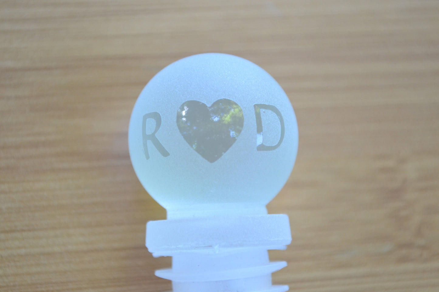 (L) Heart Bottle Stopper, Wine Stopper, Wedding Favor, Heart Gifts, Custom