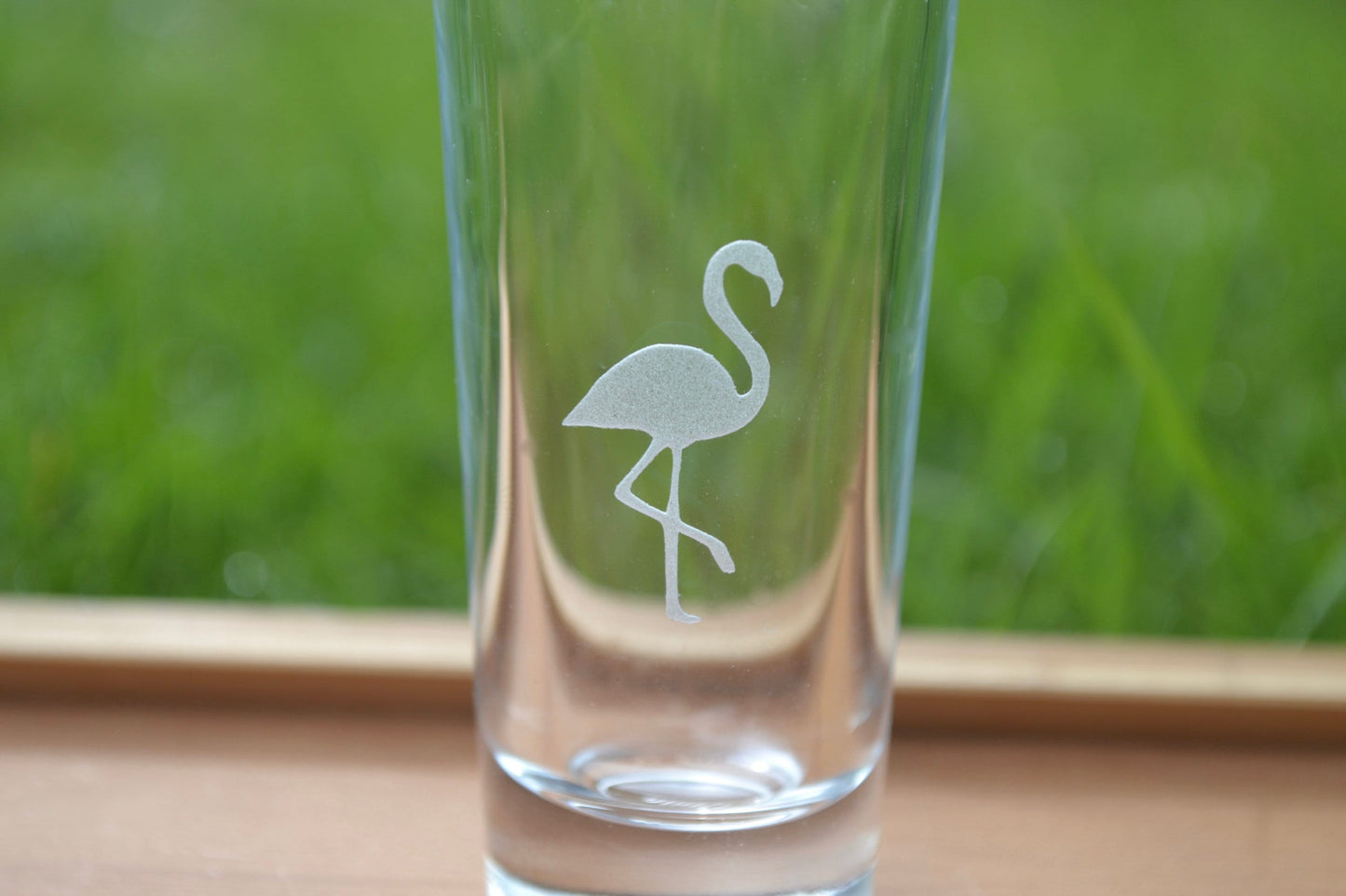 (I) Shot Glass, Flamingo Shot Glass