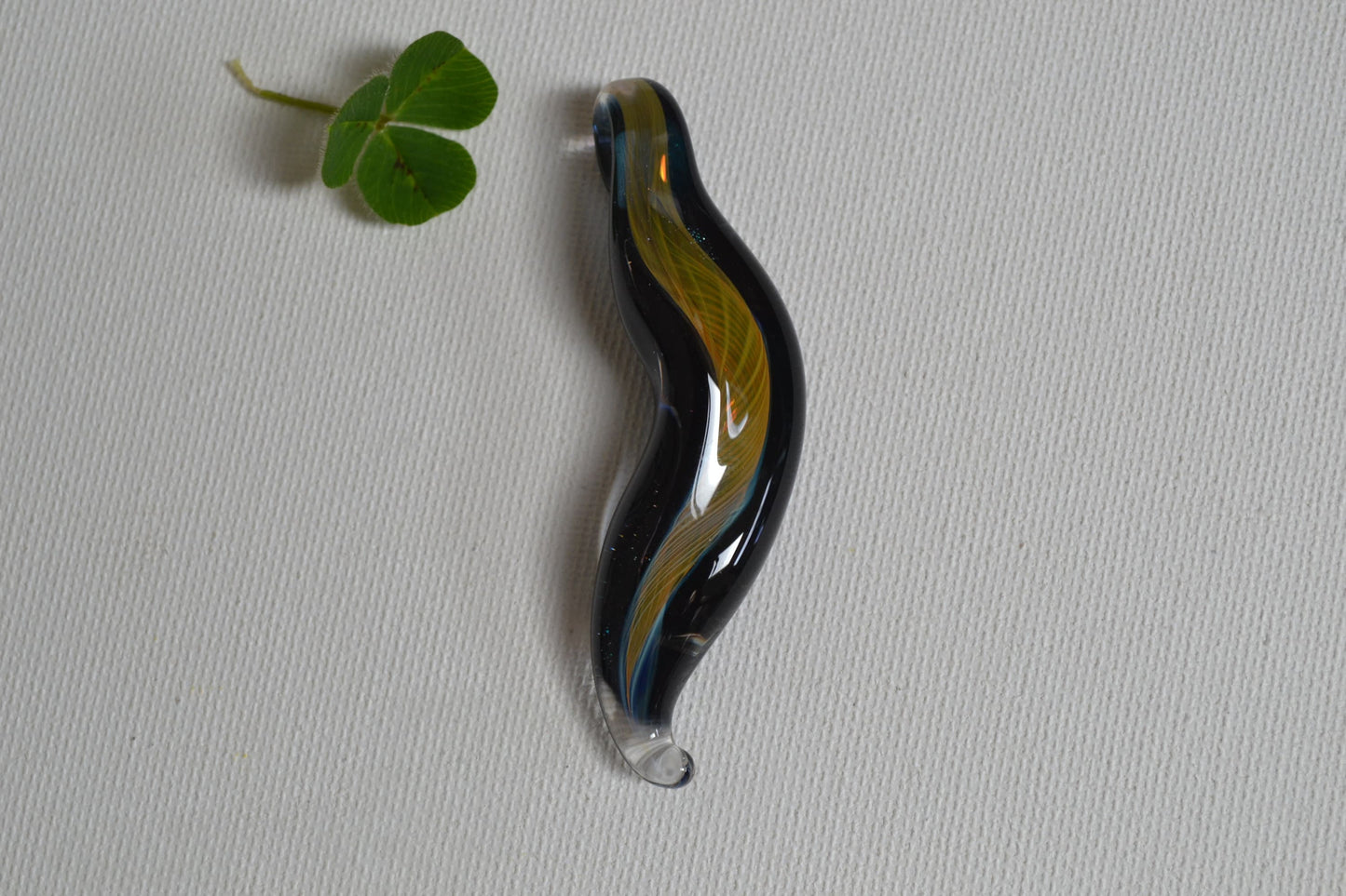 (B) Glass Blown Pendant