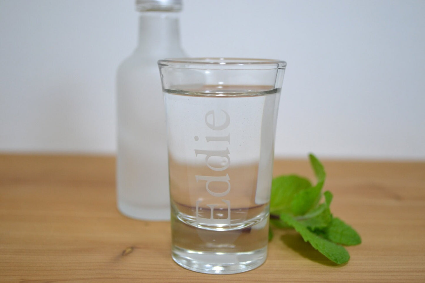 (I) Shot Glass, Custom Shot Glass, Personalized Shot Glass