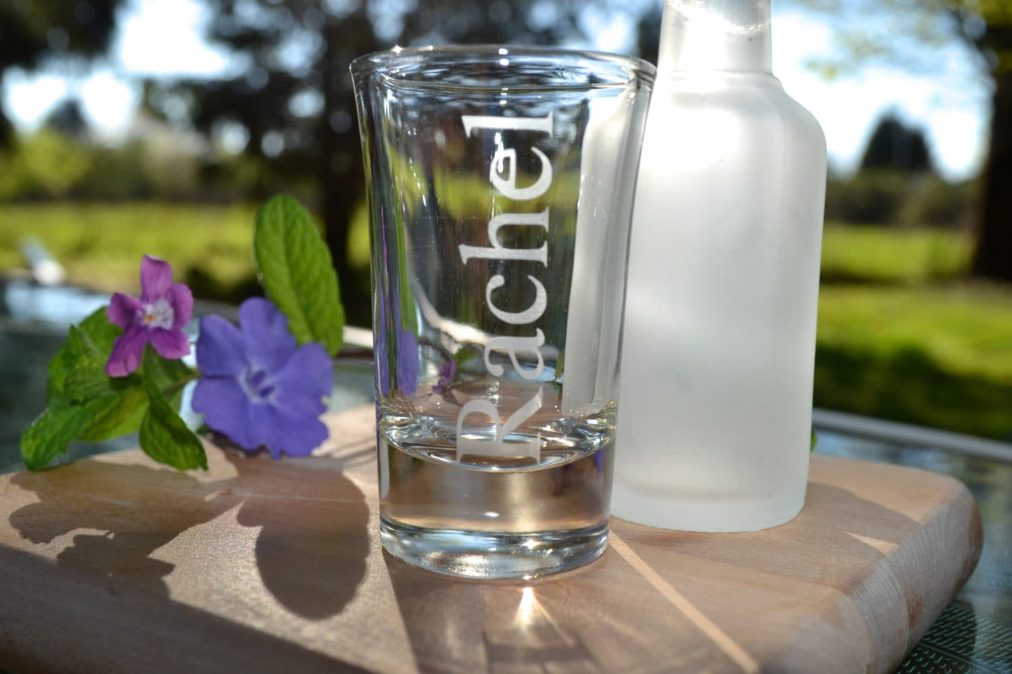 (I) Shot Glass, Custom Shot Glass, Personalized Shot Glass